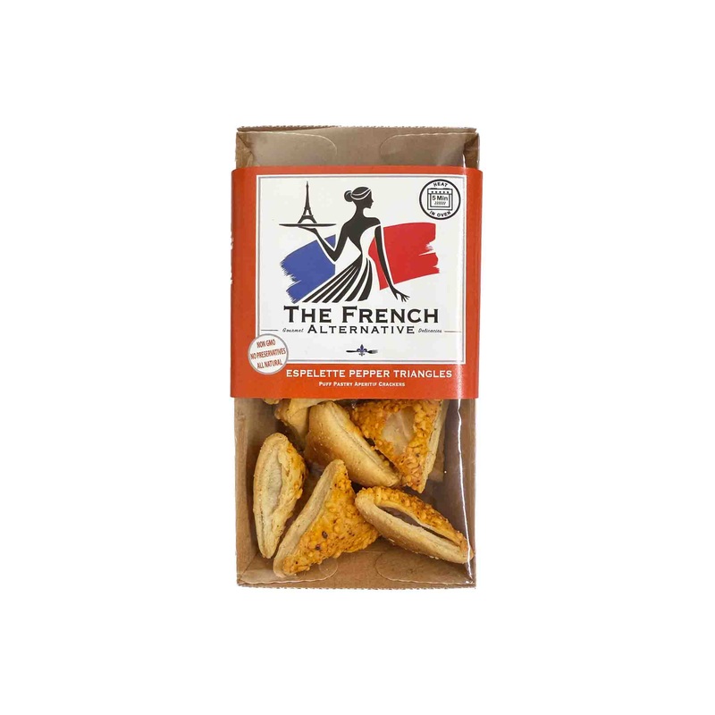 THE FRENCH ALTERNATIVE ESPELETTE PEPPER TRIANGLES 60g