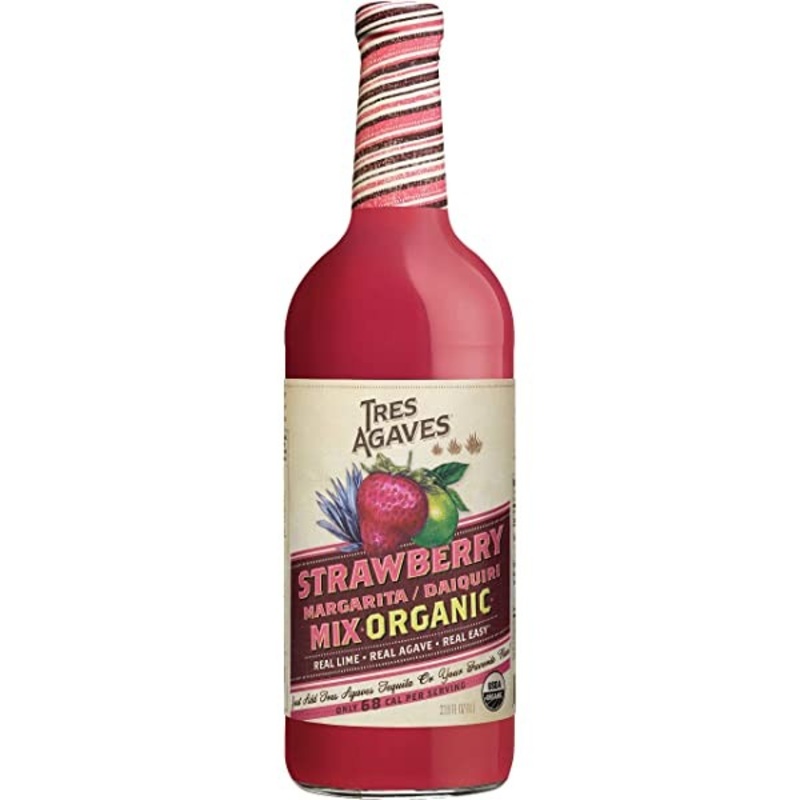 Tres Agaves Organic Strawberry Margarita Mix (1L)