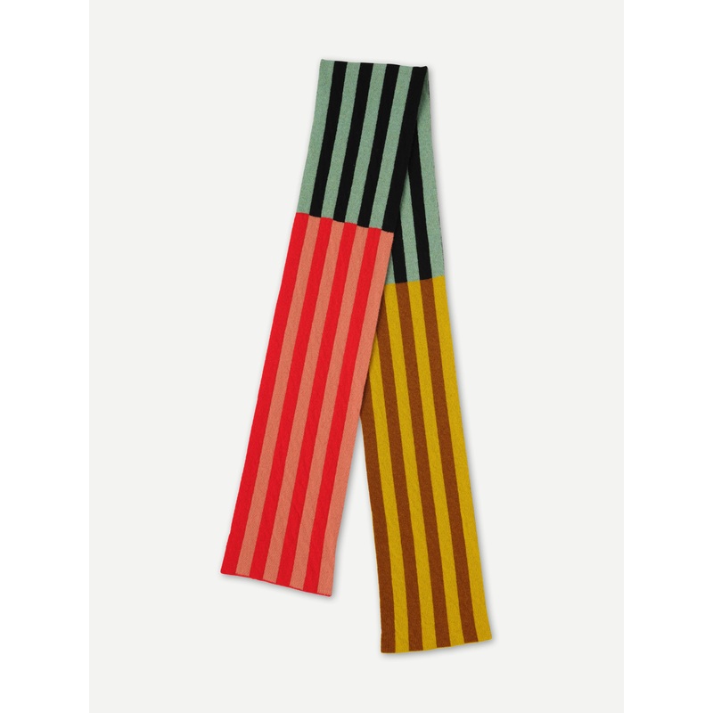 VERTICAL STRIPE SCARF MULTICOLOUR VERTICAL STRIPE SCARF MULTICOLOUR