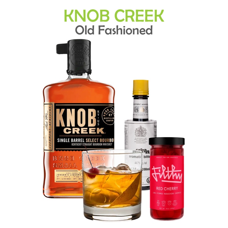 Knob Creek Old Fashioned Cocktail Kit
