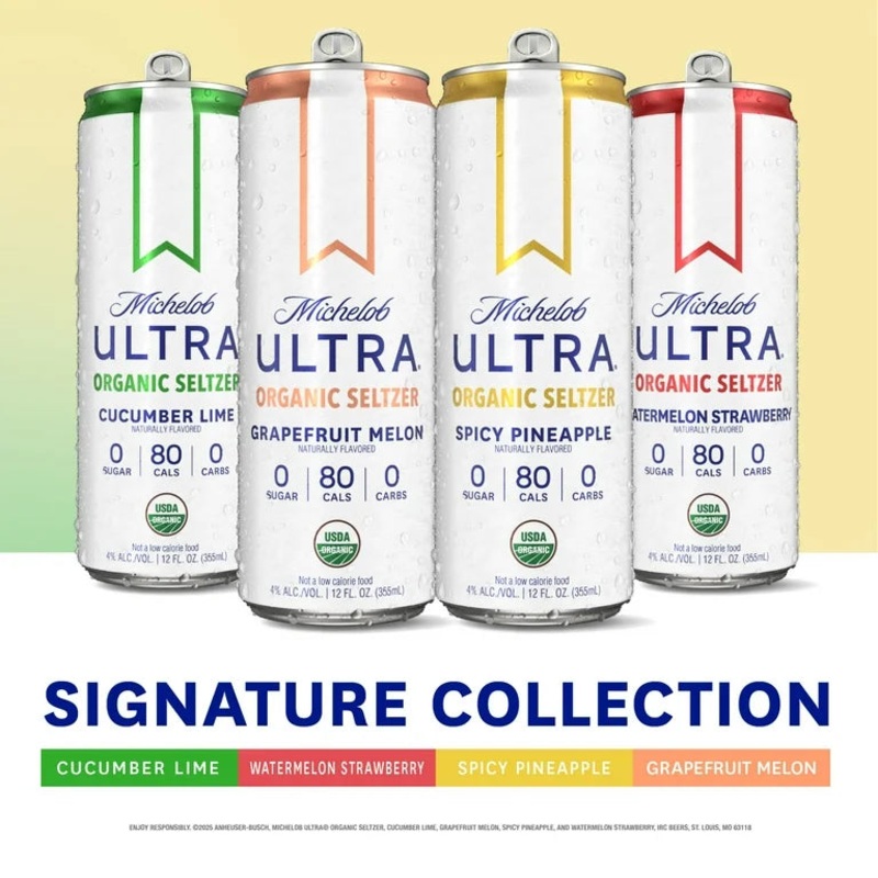 Michelob Ultra Srltzer Signature Variety 12oz 12 Pack Cans