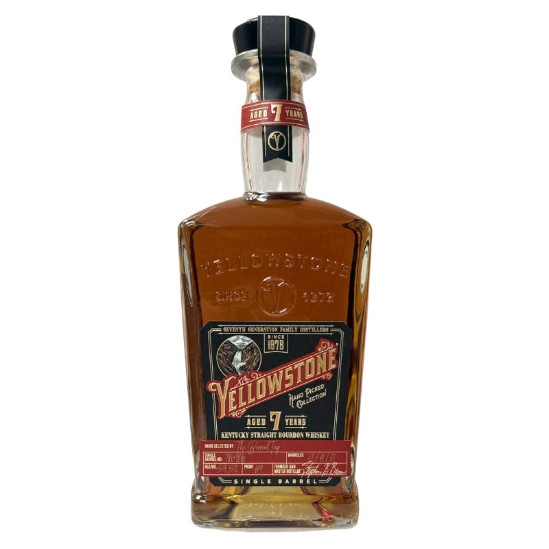 Yellowstone 7 Year Private Single Barrel Select Bourbon "The Barrel Tap" 119 Proof