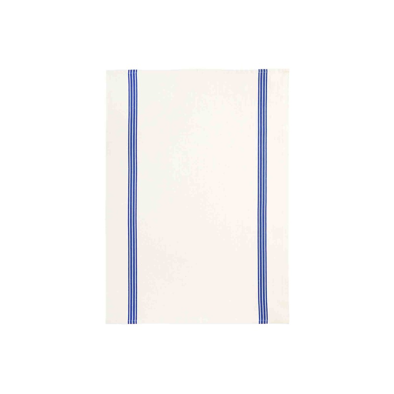 CHARVET EDITIONS PIANO BRUT TEA TOWEL - BLUE