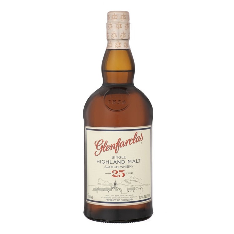 Glenfarclas Single Malt Scotch 25 Yr 86 750Ml Whiskey