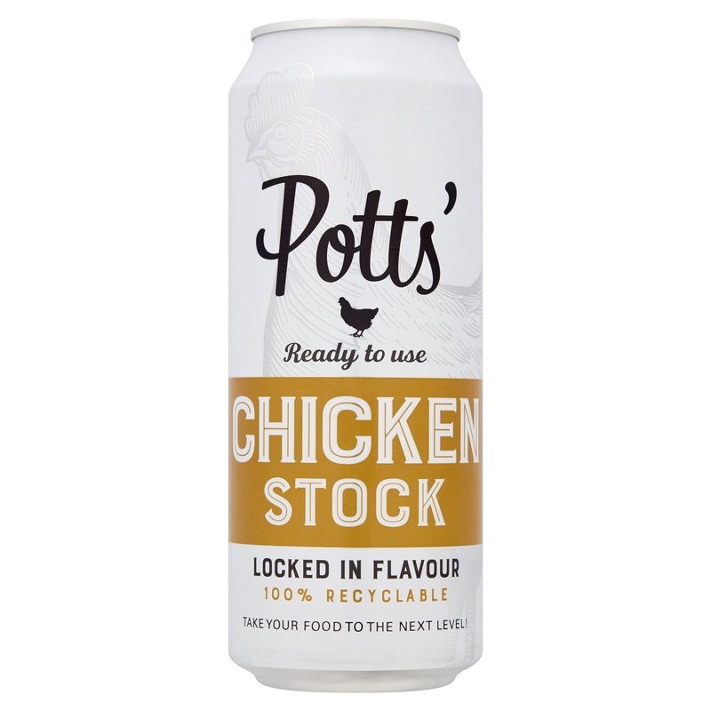 Potts' Chicken Stock 500ml Can x 1