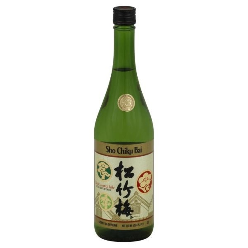 Sho Chiku Bai Classic Junmai Sake (750ml)