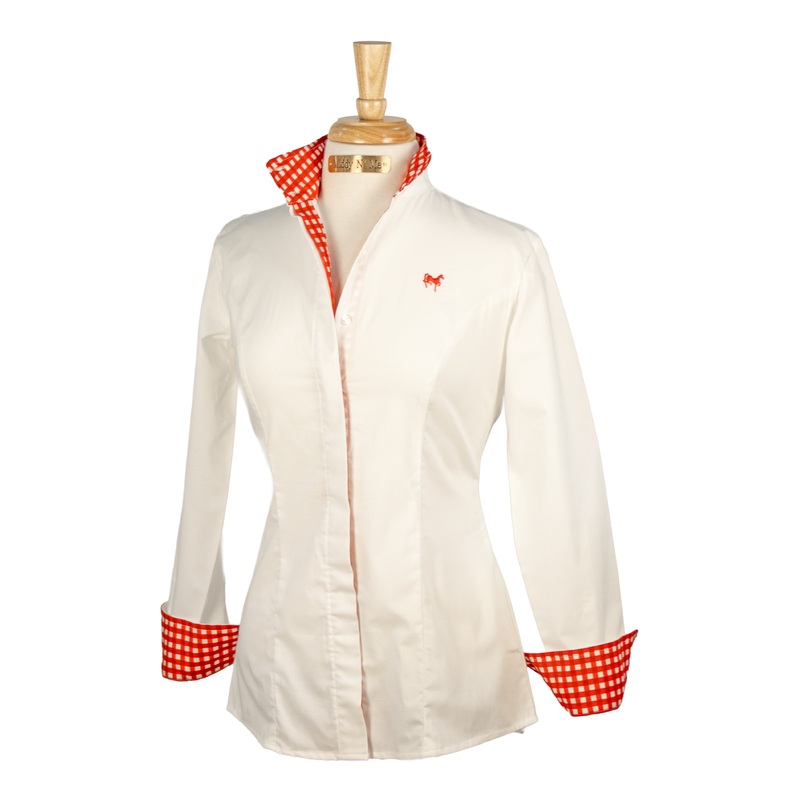 SWEET ANNIE SHIRT IN CRIMSON