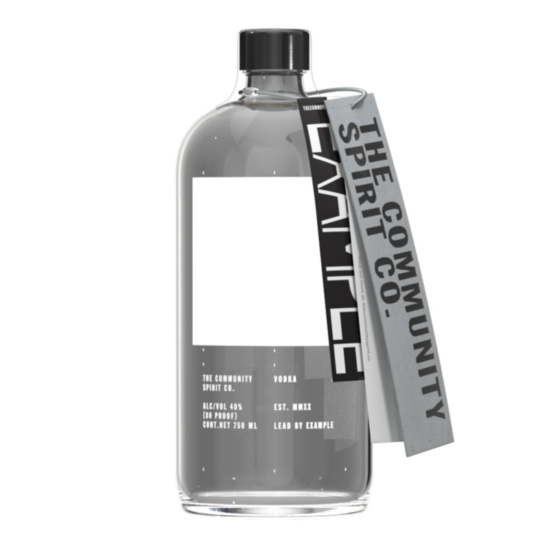 The Community Spirit Co Vodka 80 W Bartender Recipe Book