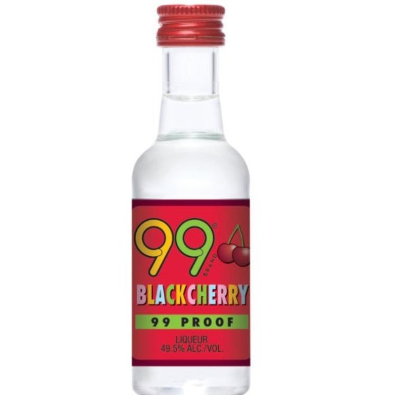 99 Brand Black cherry Liqueur (12x50ml)