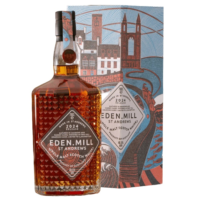 Eden Mill The Art of St Andrews Collection 2024 Release 700 ml