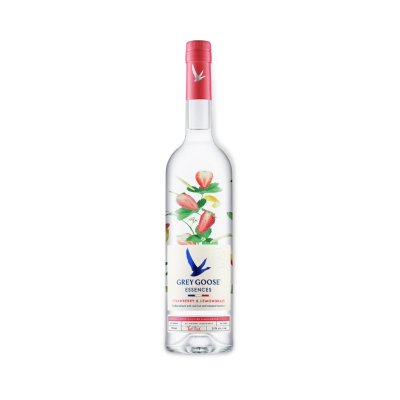 Grey Goose Essences Strawberry & Lemongrass Vodka 700ml (ABV 30%)