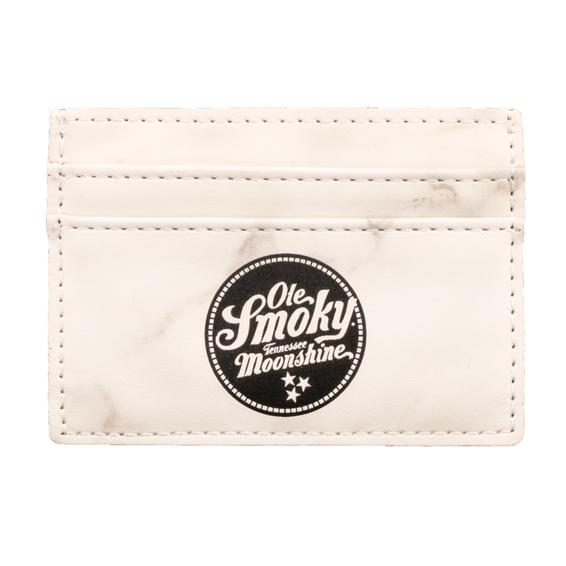 MARBLE LEATHER CARD HOLDER