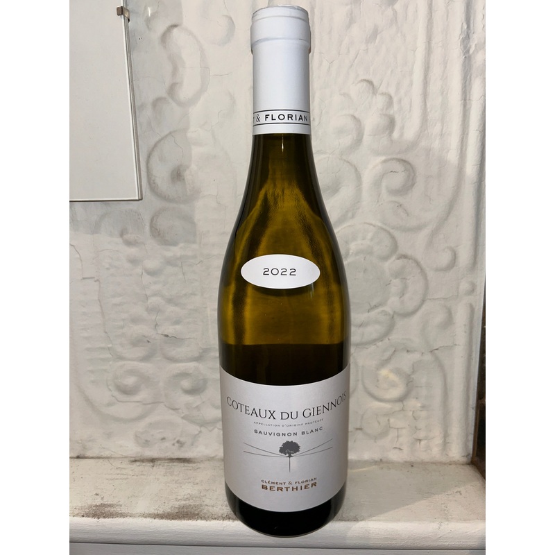 Sauvignon Blanc, Berthier 2022 (Loire Valley, France)