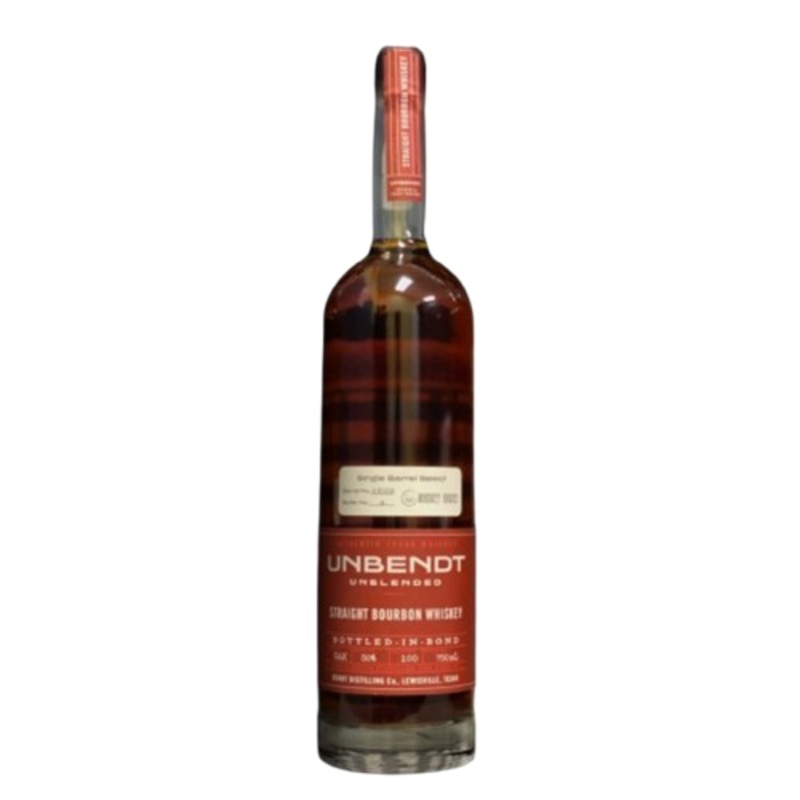 Unbendt Single Barrel Select Whiskey Bonded