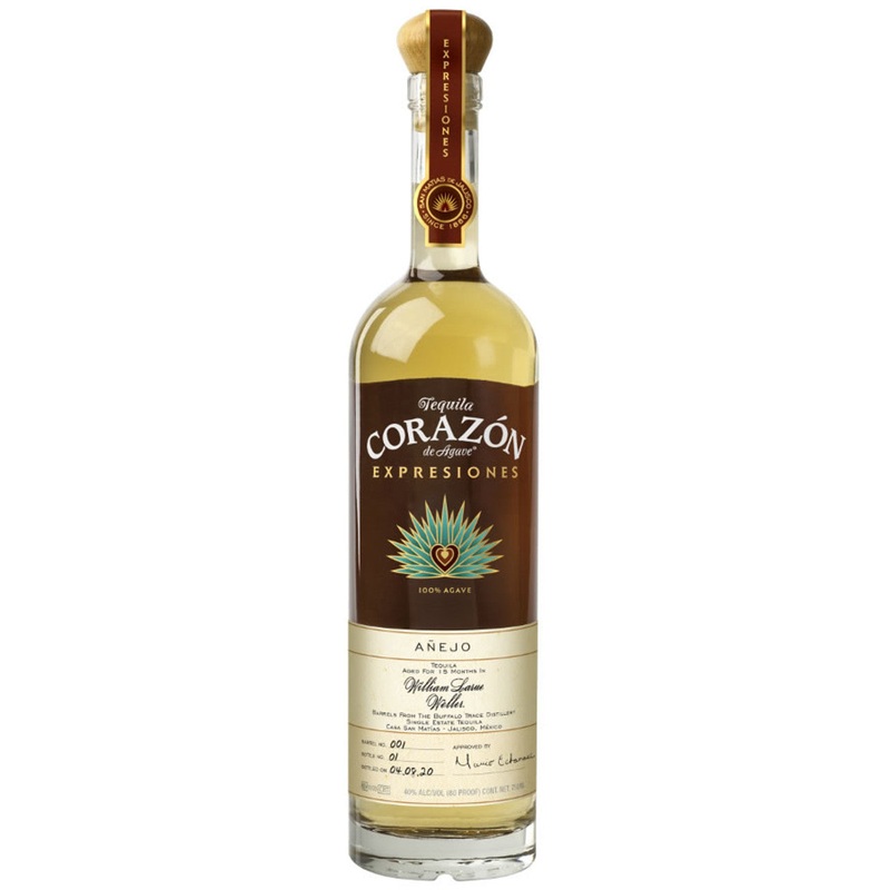 Corazon De Agave Expresiones William Larue Weller Anejo Tequila 750ml