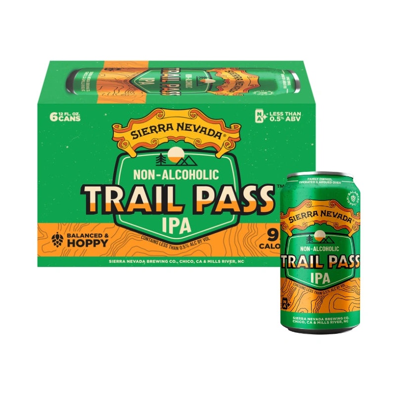Sierra Nevada Trail Pass Non-Alcoholic IPA 6-Pack