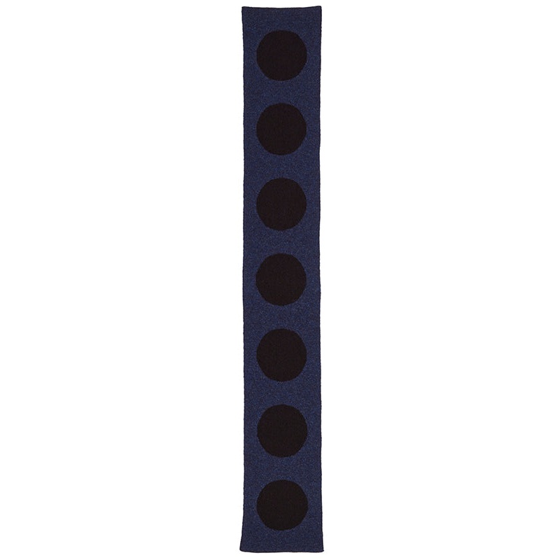 Small Spot Scarf Cosmos & Black Small Spot Scarf Cosmos & Black