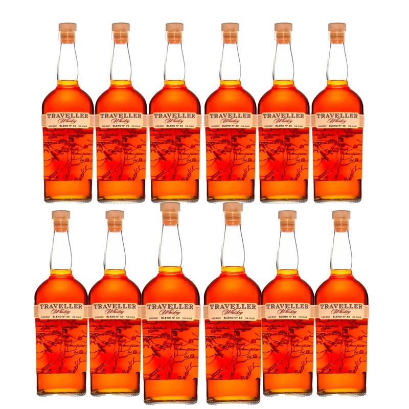Traveller Blend No.40 Whiskey 12 Pack 750ml