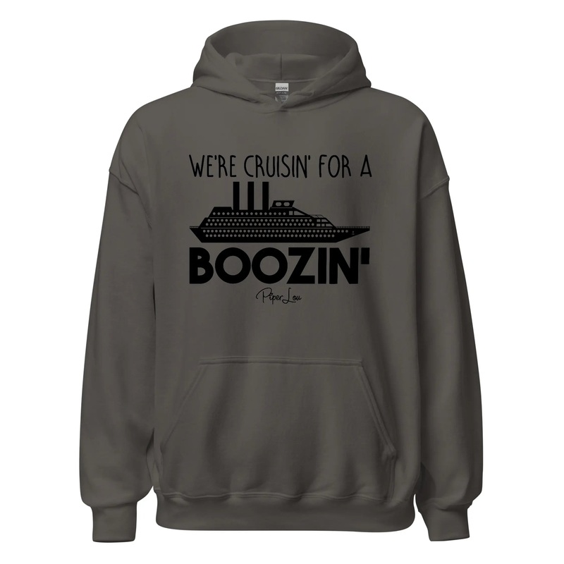 We're Cruisin' For A Boozin' - Graphic Hoodie White