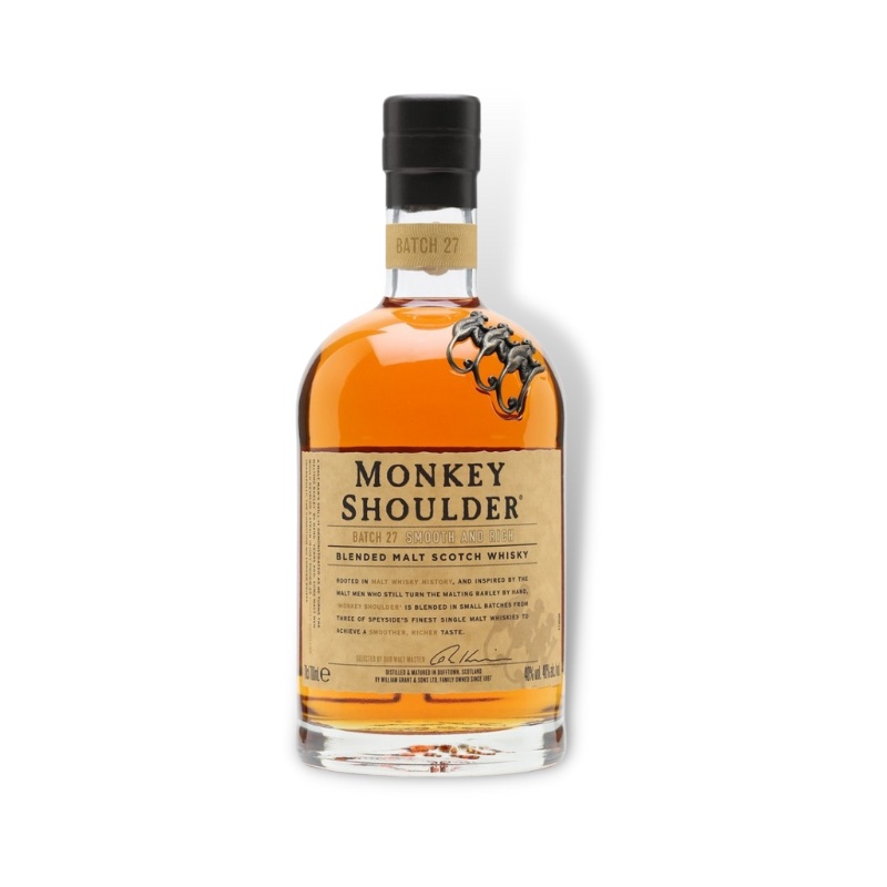 Monkey Shoulder Blended Malt Scotch Whisky 700ml (ABV 40%)