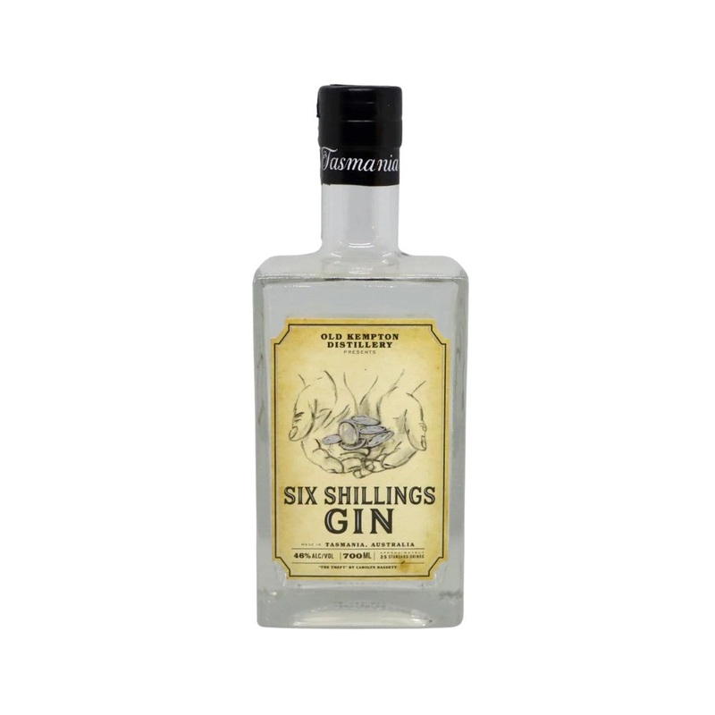 Old Kempton Distillery Six Shillings Gin 700ml (ABV 46%)