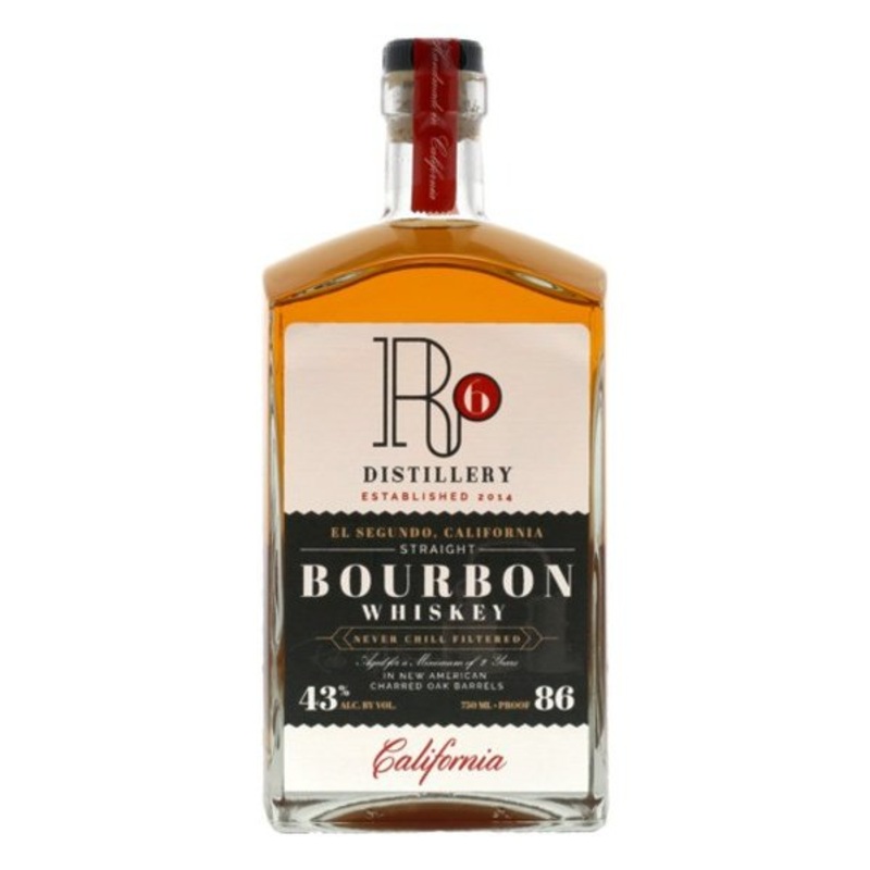 R6 Straight Bourbon Whiskey (750ml)