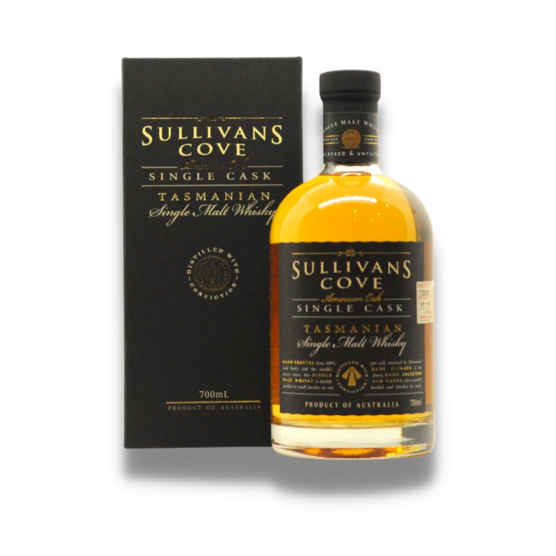 Sullivans Cove American Oak ex Bourbon Single Cask Tasmanian Single Malt Whisky 700ml (ABV 47.5%)