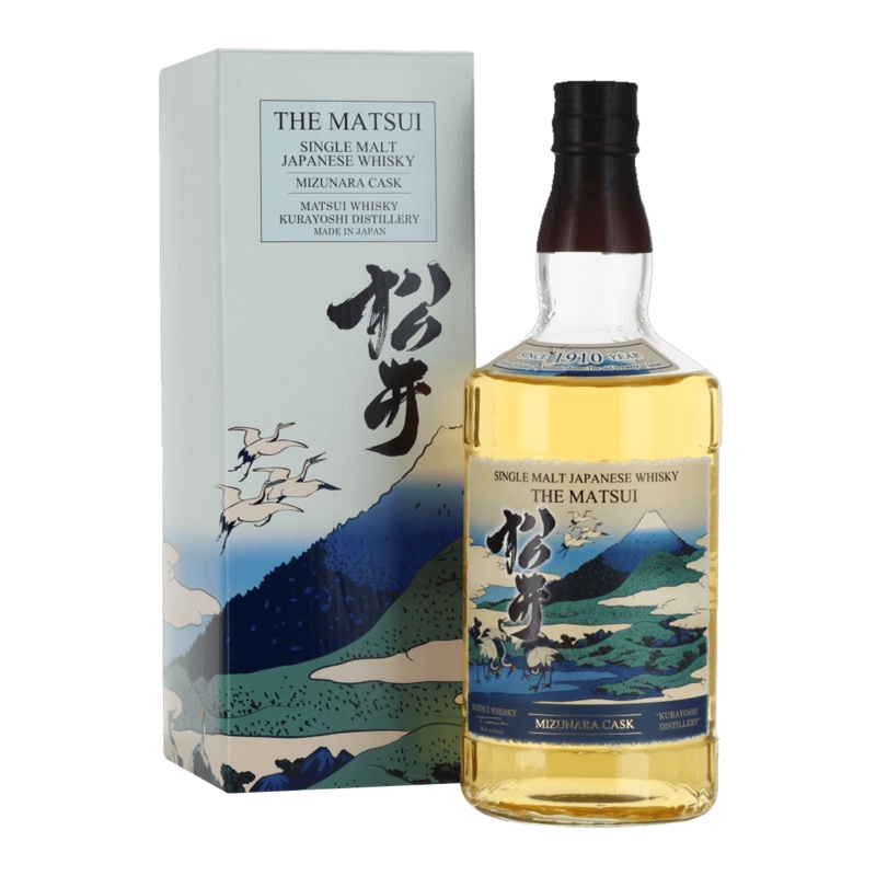 The Matsui Mizunara Cask Single Malt Japanese Whisky