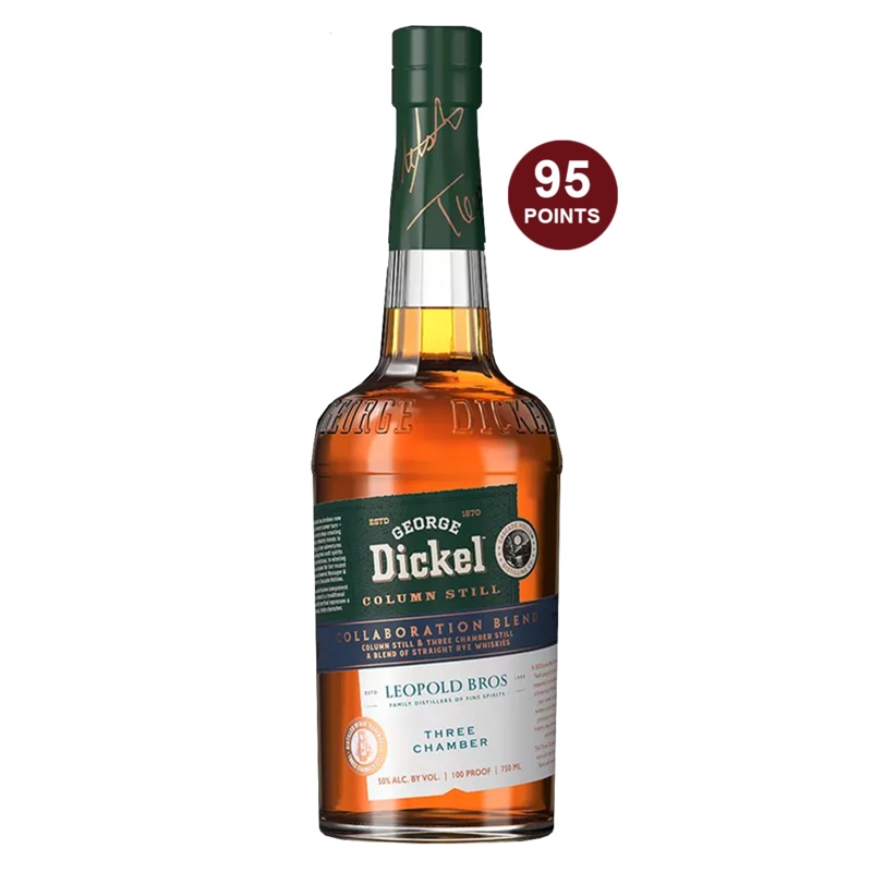George Dickel x Leopold Bros. Collaboration Blend Bourbon Whiskey 750