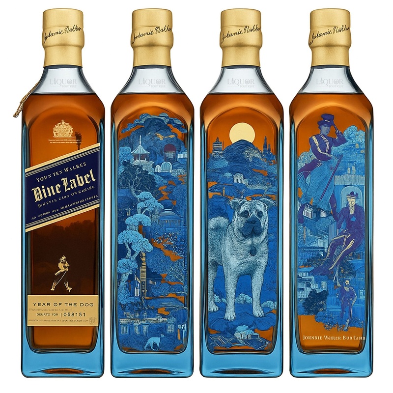 Johnnie Walker Blue Label Year of the Dog Limited Edition