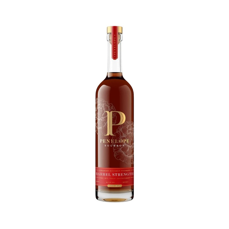 Penelope Barrel Strength American Straight Bourbon Whiskey 750ml (ABV 58%)
