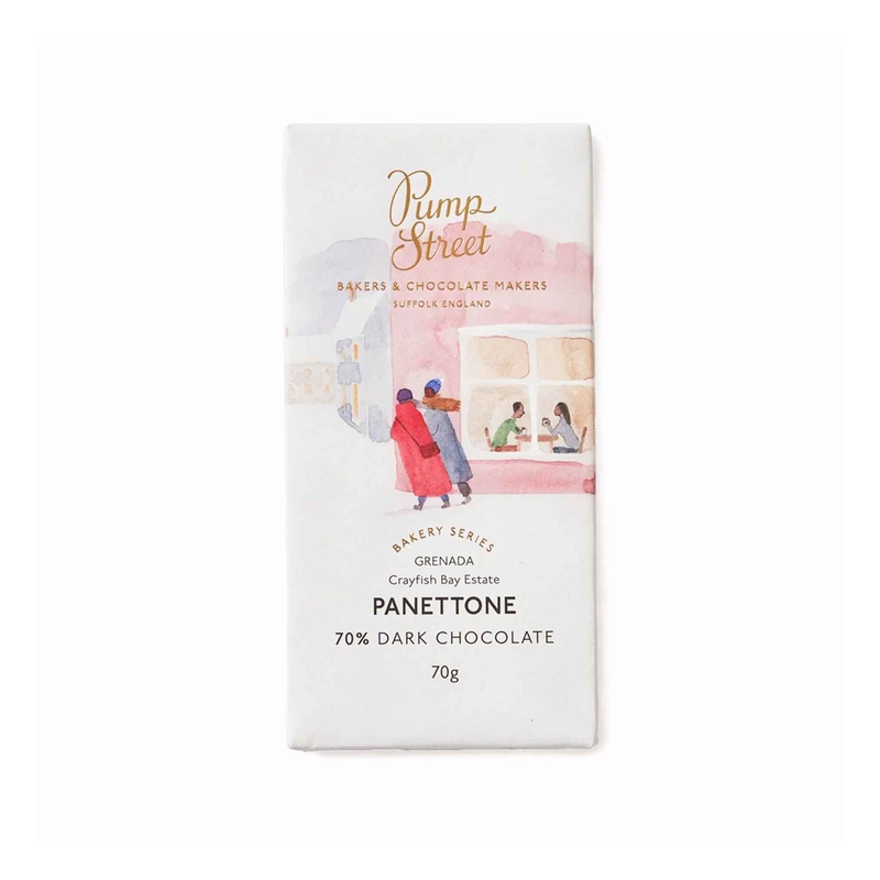 PUMP STREET PANETTONE 70% DARK CHOCOLATE 70g