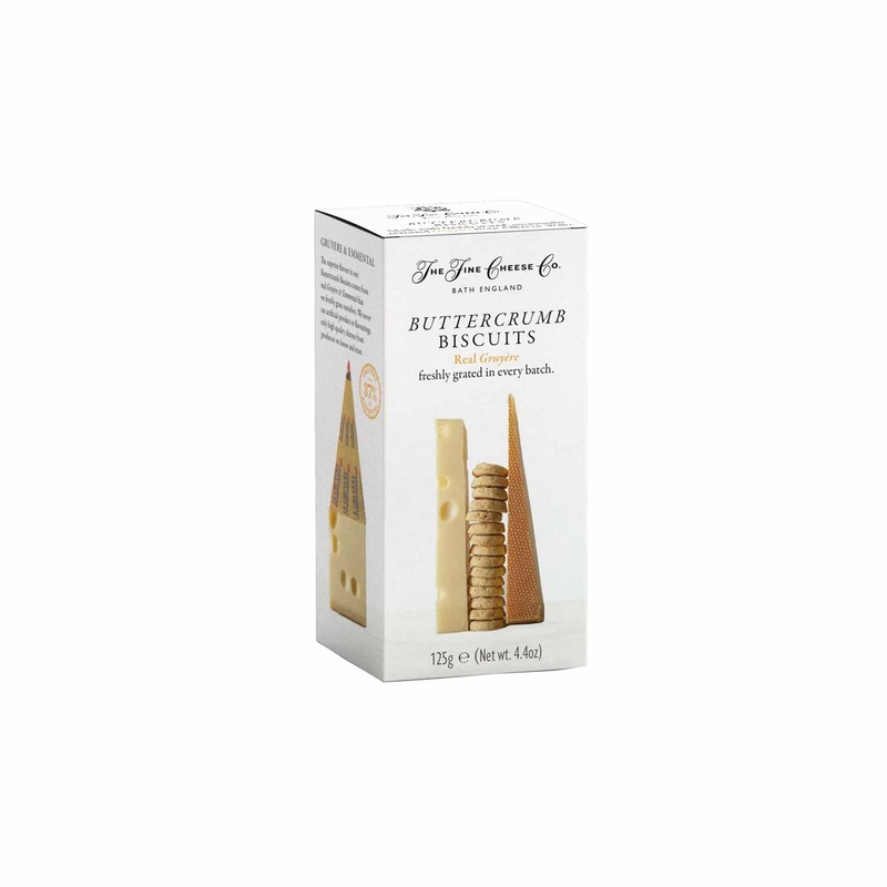 THE FINE CHEESE COMPANY REAL GRUYERE BUTTERCRUMB BUTTONS 125g