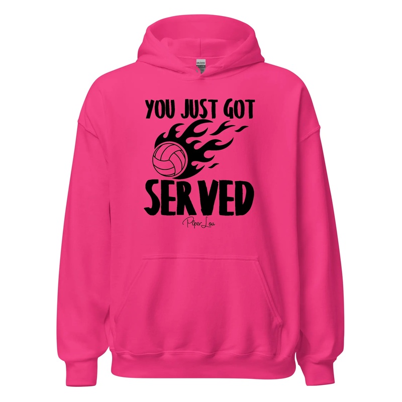 You Just Got Served - Graphic Hoodie White