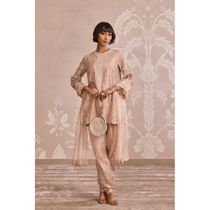 Aafiya Kurta Set Rose Gold
