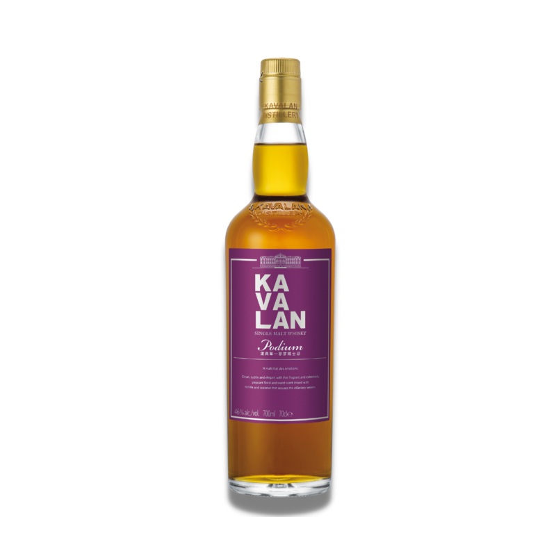 Kavalan Podium Taiwanese Single Malt Whisky 700ml (ABV 46%)