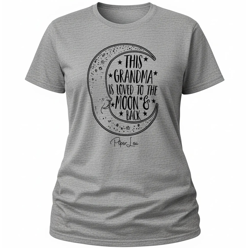 This Grandma Is Loved To The Moon And Back - Classic Tee White