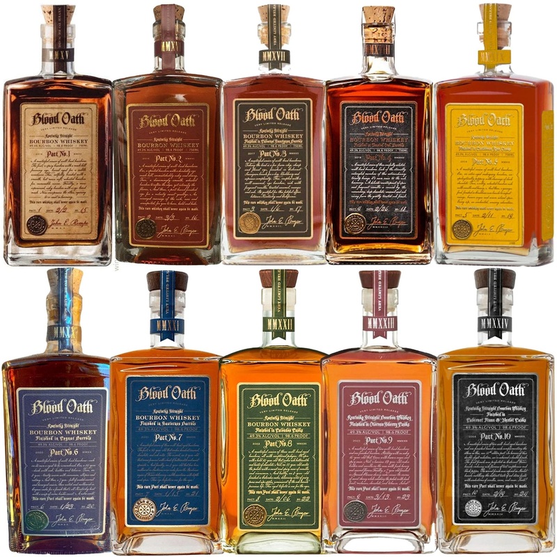 Blood Oath Pact No.1-10 Bourbon Whiskey Bundle