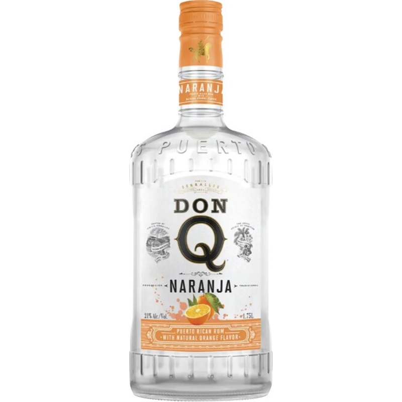 Don Q Naranja Orange Rum 1L