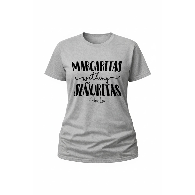 Margaritas With My Senoritas - Classic Tee White
