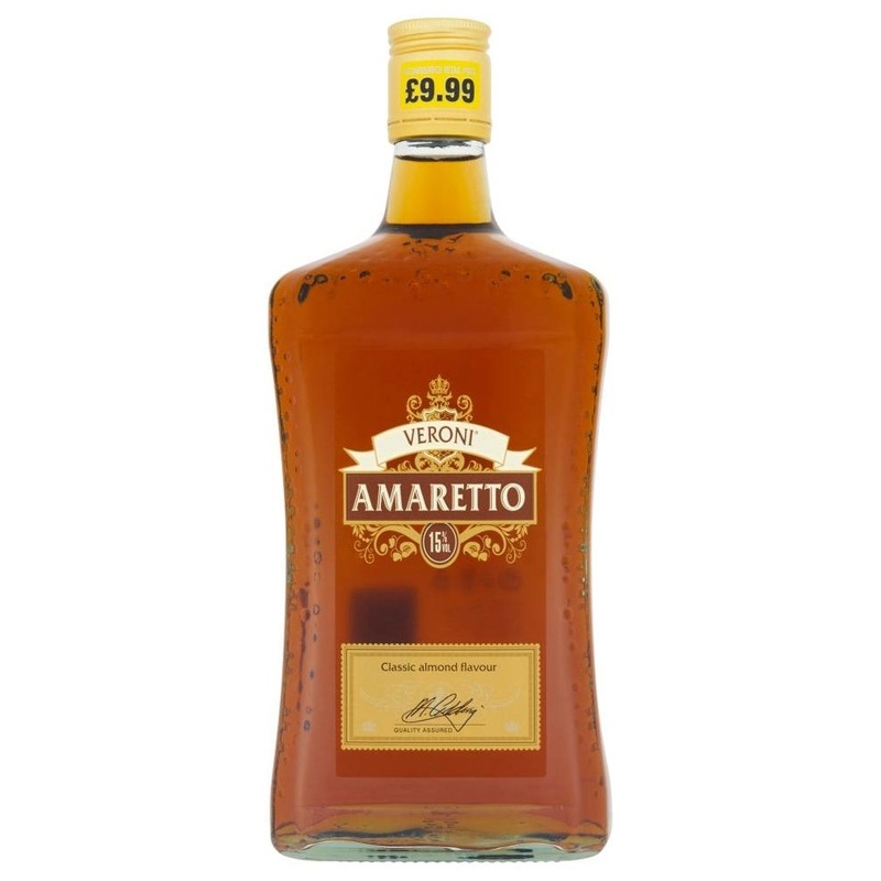 Veroni Amaretto Classic Almond Flavour 70cl (Price Marked 9.99)