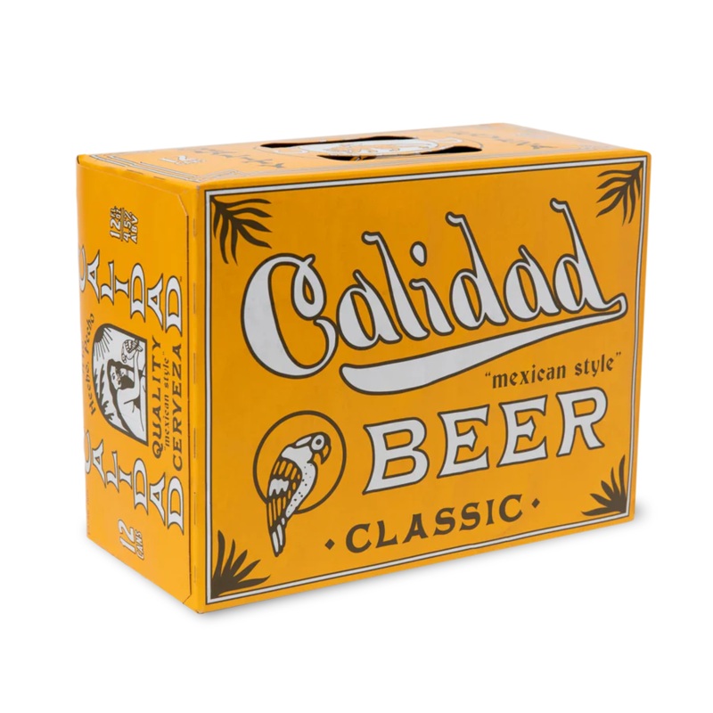 Calidad Classic Mexican Lager 12oz 12 Pack Cans