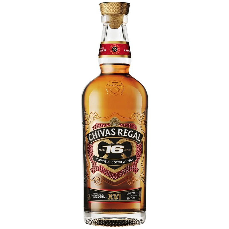 Chivas Regal x Charles Leclerc 16 Year Old Blended Scotch Whisky Limited Edition Collector Release