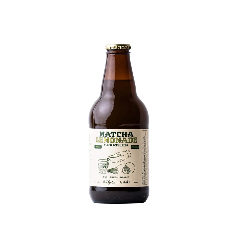 LUCKY OX MATCHA LEMONADE SPARKLER 12oz