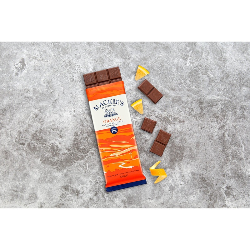 Mackie's Orange Chocolate 100G
