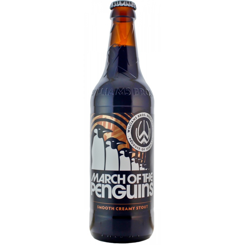 Williams Brothers March Of The Penguins - Smooth Creamy Stout 500ml