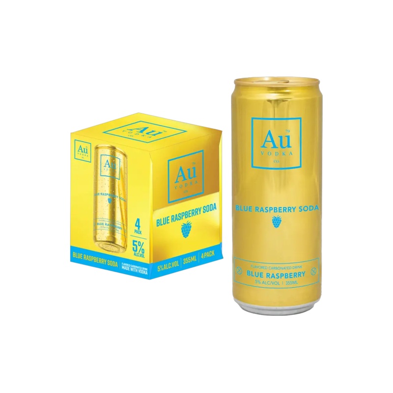 Au Blue Raspberry Soda