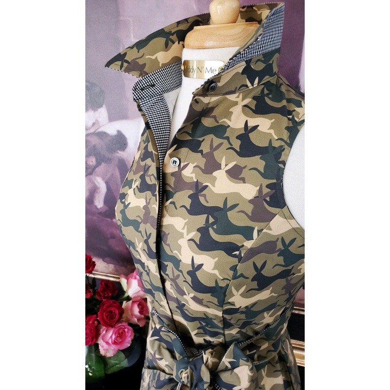 BUNNY CAMO SHIRT WITH SASH