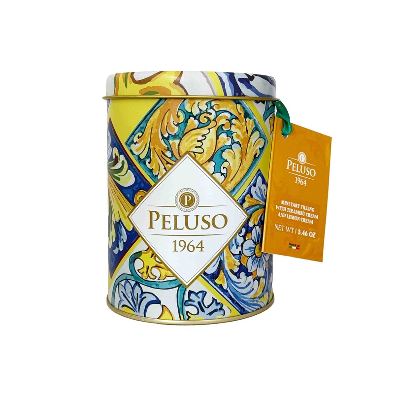 PELUSO MINI TART FILLING WITH TIRAMISU & LEMON CREAM 5.5oz