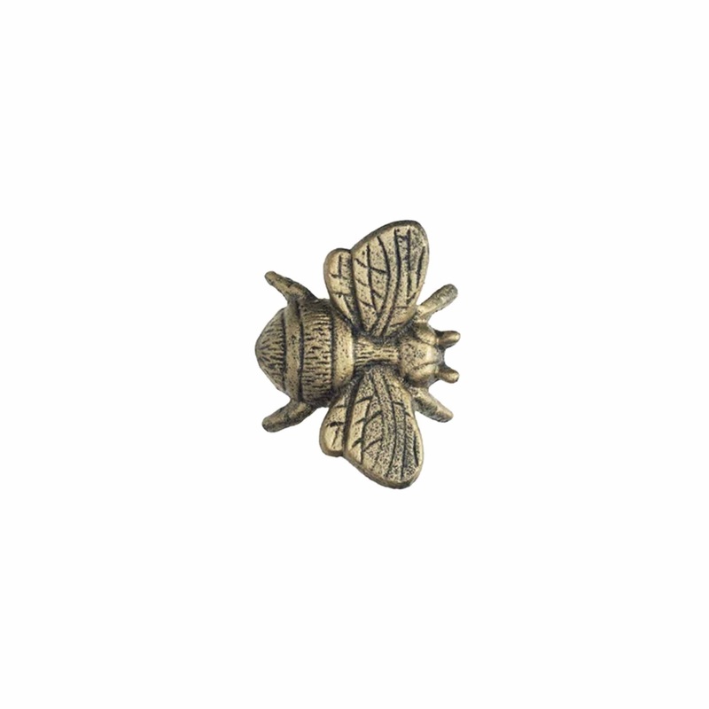 CREATIVE CO-OP BEE SHAPED BOTTLE OPENER - GOLD
